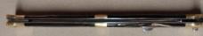 Massive 20" Double Eagle Picklock Switchblade. Damascus Blade and Buffalo Horn handles.