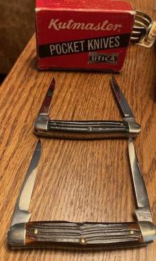 2 UTICA U.S.A. MUSKRATS IN ORIGINAL BOX