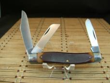 SCHRADE OLD TIMER N.Y. U.S.A. 8OT SR. STOCKMAN HIGH CARBON STEEL NEAR MINT VINTAGE POCKET KNIFE