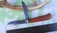 Great Eastern Cutlery Tidioute 735221 Scout Trapper African Rosewood NEW