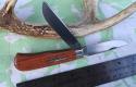 Great Eastern Cutlery Tidioute 735221 Scout Trapper African Rosewood NEW
