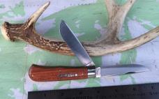 Great Eastern Cutlery Tidioute 735221 Scout Trapper African Rosewood NEW
