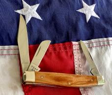 Case xx 1989 Stockman Knife (7344 SS) w/ Nice Wood Handles -NOS in M/NM Condition