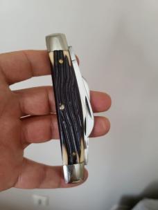 Queen Steel #32 USA Congress Knife, Imitation Winterbottom Bone, Q76