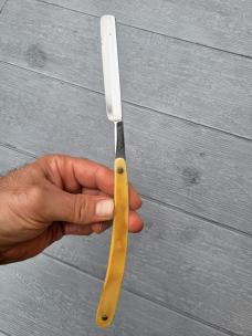 7/8" HM Christensen Warranted Straight Razor 
