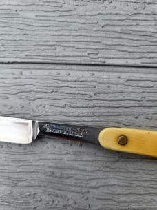 7/8" HM Christensen Warranted Straight Razor 