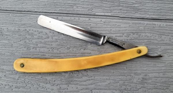 7/8" HM Christensen Warranted Straight Razor 
