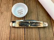Great Eastern Cutlery Northfield Shaffer Farm Whittler #59 Sambar Stag 2022