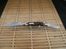 SCHRADE UNCLE HENRY 885UH "KING RANCH" USA MADE STOCKMAN VINTAGE NEW IN BOX FOLDING POCKET KNIFE