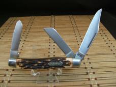 SCHRADE UNCLE HENRY 885UH "KING RANCH" USA MADE STOCKMAN VINTAGE NEW IN BOX FOLDING POCKET KNIFE