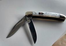 Vintage Robert Klaas Kissing Crane KC57 Copperhead Beautiful Faux Pearl Handles Never Carried