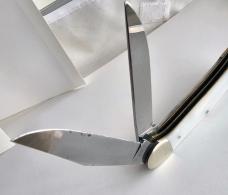 Vintage Robert Klaas Kissing Crane KC57 Copperhead Beautiful Faux Pearl Handles Never Carried