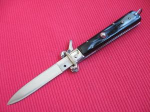 Vintage Italian Diamond INOX Fulcrum Shell Puller Switchblade Knife