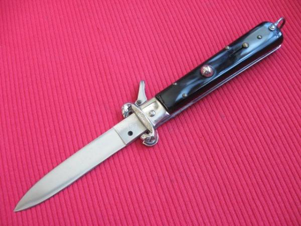 Vintage Italian Diamond INOX Fulcrum Shell Puller Switchblade Knife