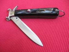 Vintage Italian Diamond INOX Fulcrum Shell Puller Switchblade Knife