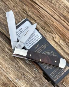 CASE XX ** 2024 BROWN MAPLE BURL WOOD RAZOR