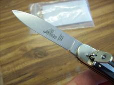 Hubertus Knife Large Size 11 From the Old Ritter Factory Rare Buffalo Horn UNUSED BEAUTY!