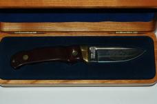 Schrade IBCA 2000 1 of 250 Once in a Millennium Fixed Blade NIB Wooden Case
