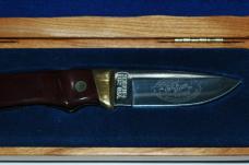 Schrade IBCA 2000 1 of 250 Once in a Millennium Fixed Blade NIB Wooden Case