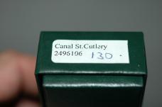 Rare Canal Street Cutler Sleeveboard Ring Opener 2006 Sambar Silver Bolsters