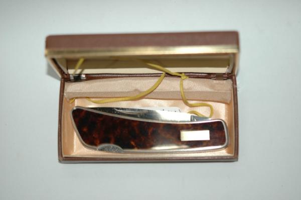 Vintage Kershaw New in Box Model 5100 Kai Japan Tortoise Shell Scales Vintage Kershaw New in Box Model 5100 Kai Japan Tortoise Shell Scales