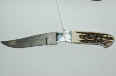 Parker Edwards Damascus Fixed Blade with Sheath