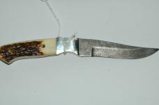 Parker Edwards Damascus Fixed Blade with Sheath