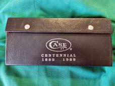 Case XX 1989 Curly Maple Wood 12 Knife CENTENNIAL SET #488/750 Mint In Original Collectible Case