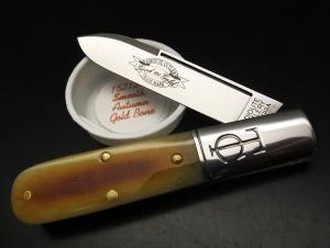 Great Eastern Cutlery #15 TC Barlow Smooth Autumn Gold Bone GEC 152121