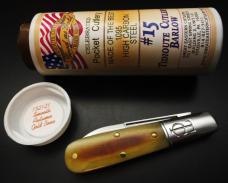 Great Eastern Cutlery #15 TC Barlow Smooth Autumn Gold Bone GEC 152121