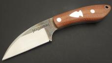 Northwoods Fall Creek Fixed Blade Natural Canvas Micarta Great Eastern Cutlery