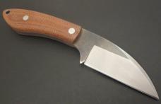 Northwoods Fall Creek Fixed Blade Natural Canvas Micarta Great Eastern Cutlery