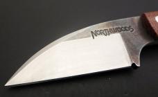 Northwoods Fall Creek Fixed Blade Natural Canvas Micarta Great Eastern Cutlery