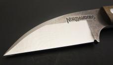 Northwoods Fall Creek Fixed Blade Green Canvas Micarta Great Eastern Cutlery