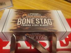 ROUGH RYDER CINNAMON BONE STAG STOCKMAN RR2421
