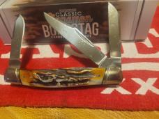 ROUGH RYDER CINNAMON BONE STAG STOCKMAN RR2421