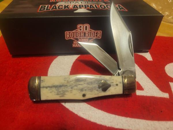 ROUGH RYDER BLACK APPALOOSA COKE BOTTLE RR2485