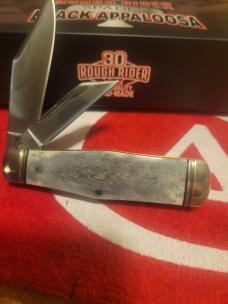 ROUGH RYDER BLACK APPALOOSA COKE BOTTLE RR2485