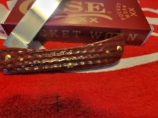 CASE XX POCKET WORN SODBUSTER JR  OLD RED BONE