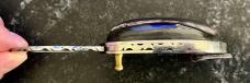 Joes Custom Shop Belt Buckle Knife With Beautiful Horn Handle and File Work