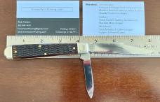 Great Eastern Cutlery Northfield 871223 English Jack, OKCA 2023 Club Knife, Autumn Gold Bone GEC 87