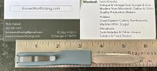 Microtech UTX-70 OTF Knife, Carbon Fiber Handle From 2004, Original Large Box, Sheath, Papers