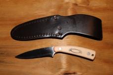 Schrade Scrimshaw Fixed Blade Knife #501 / Deer Head