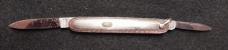 2 7/8" Flylock Salesmens Sample markings and bail.