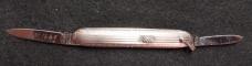 2 7/8" Flylock Salesmens Sample markings and bail.