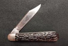 5" Fish Scaler Hunter Flylock with Full Etched Blade 