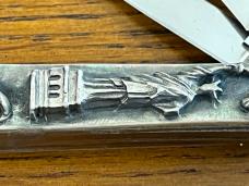 Shaw-Leibowitz Ltd Ed Sterling Silver American Independence Doctor's Knife -- RARE!!