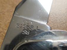 Case XX 2003 Black Bone Russlock Pattern # 61953 L SS