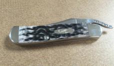 Case XX 2003 Black Bone Russlock Pattern # 61953 L SS