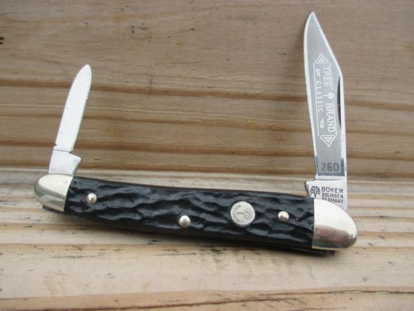 Tree Brand Classic Boker Solingen Germany Half Whittler